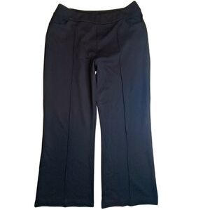 Miik Pull-On Pintuck Dress Pants Black XL